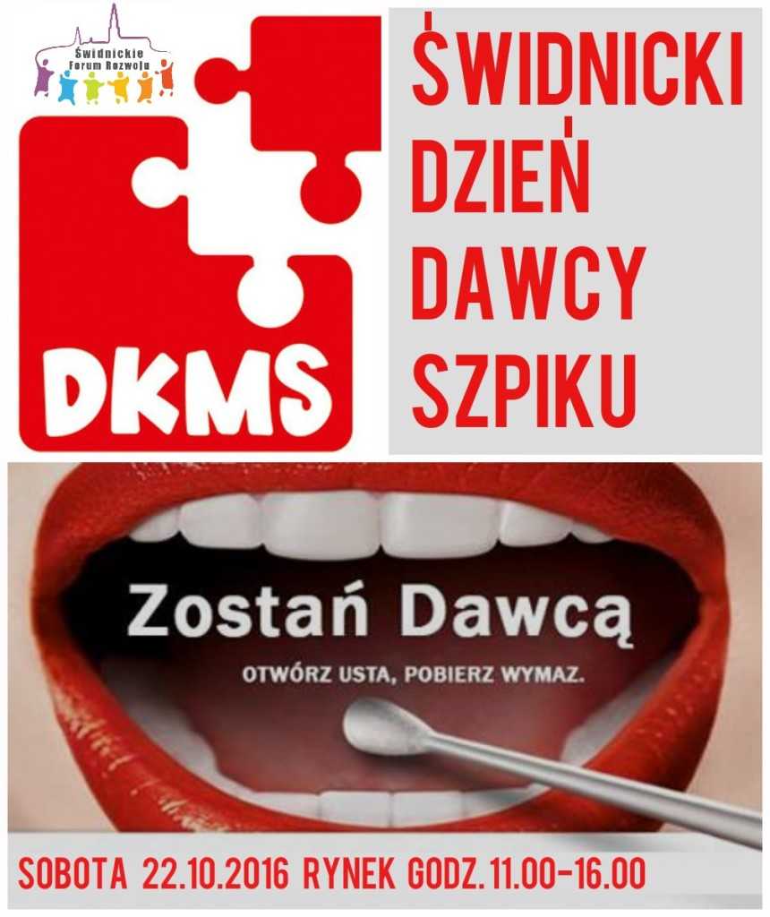 PLAKAT DKMS - Świdnica