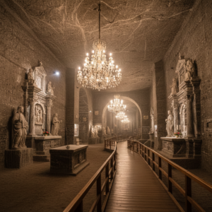 Wieliczka: Tajemnice i atrakcje trasy turystycznej. Zobacz!