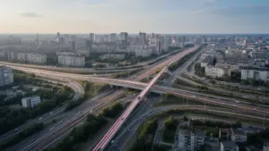 Analiza rozwoju infrastruktury transportowej w aglomeracji